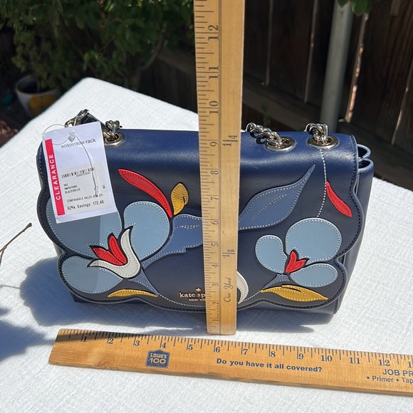 Kate Spade New York. BRIAR LANE FLORAL QUILTED EMELYN SHOULDER BAG 💙😍 - Picture 13 of 16